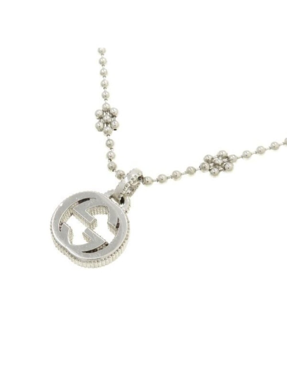 Gucci Interlocking Necklace Silver - Picture 2 of 8